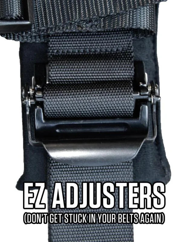 PRP 4.3 Harness- Black - Side View