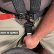 Load image into Gallery viewer, PRP 5.2 Harness - Red - Side View