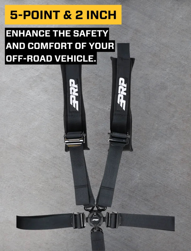 PRP 5.2 Harness(Cam-Lock, SFI Rated) - Black - Main Product View