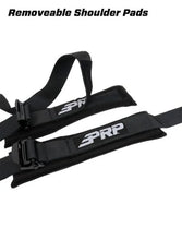 Load image into Gallery viewer, PRP 5.3x2 Harness - 5 Point Harness 3In Lap Belts 2In Shoulder Belts w/ Removable Pads - Back View