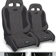Load image into Gallery viewer, PRP 97-02 Jeep Wrangler TJ Enduro Elite Suspension Seat Crawl Edition - Gray (Pair) - Main Product View