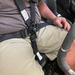 Load image into Gallery viewer, PRP Adjustable 5th Point Crotch Belt for Cam-Lock Harness - Installation View