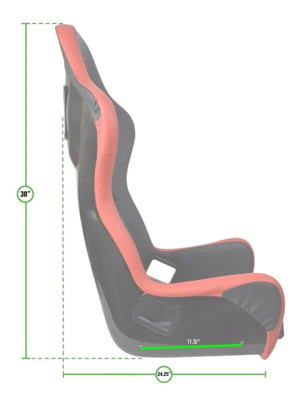 PRP Alpha Composite Seat - Installation View