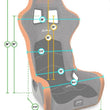Load image into Gallery viewer, PRP Alpha Composite Seat - Additional View 12