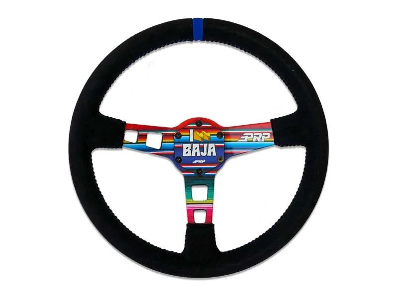 PRP Baja Steering Wheel Center Cap - Side View