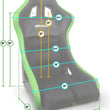Load image into Gallery viewer, PRP Bravo Composite Seat - Additional View 6