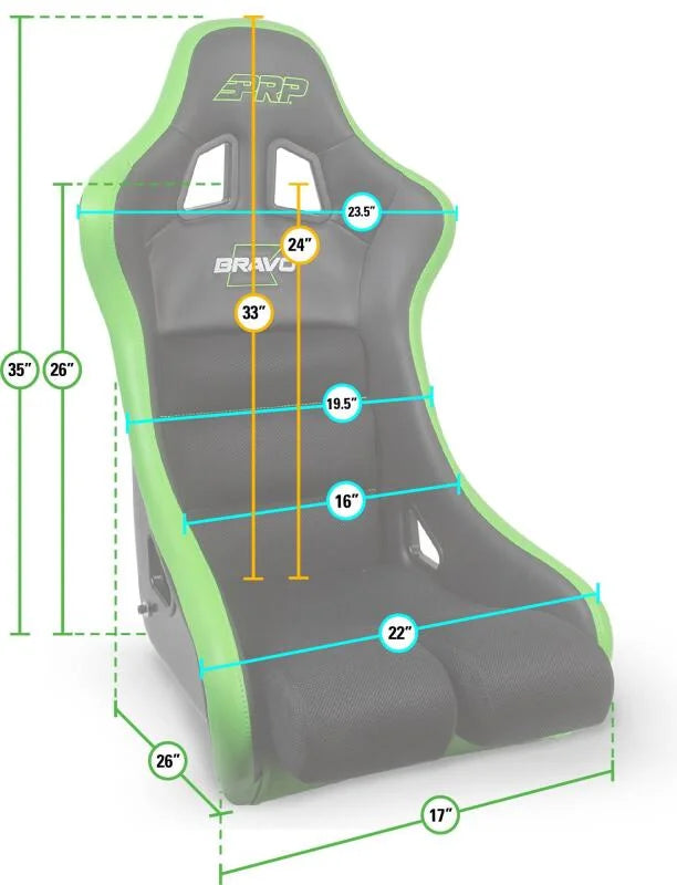 PRP Bravo Composite Seat - Additional View 6