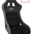 Load image into Gallery viewer, PRP Bravo Composite Seat- Black/Grey (PRP Silver Outline/Bravo Silver- Silver Stitching)