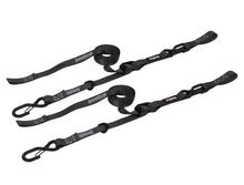 Load image into Gallery viewer, PRP Cam-Lock 1in.x10ft. Tie Down with Snap S Hooks and Soft Tie - Black - Pr. - Main Product View