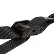 Load image into Gallery viewer, PRP Cam-Lock 1in.x10ft. Tie Down with Snap S Hooks and Soft Tie - Black - Pr. - Side View