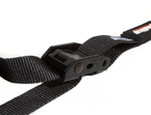 Load image into Gallery viewer, PRP Cam-Lock 1in.x10ft. Tie Down with Snap S Hooks and Soft Tie - Black - Pr. - Side View
