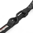 Load image into Gallery viewer, PRP Cam-Lock 1in.x10ft. Tie Down with Snap S Hooks and Soft Tie - Black - Pr. - Installation View