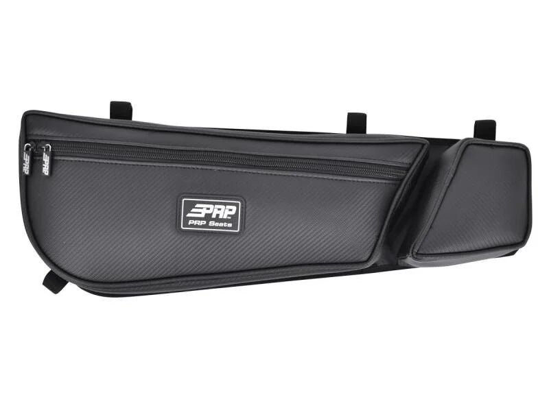 PRP Can-Am Maverick X3 Door Bag with Knee Pad- Black (Pair) - Main Product View