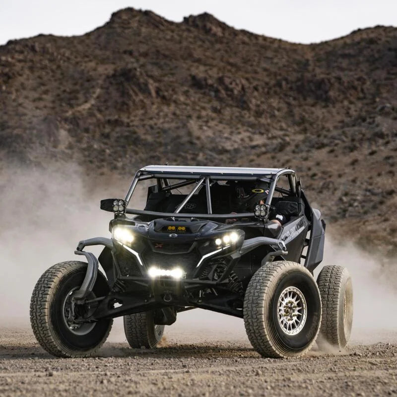 PRP Can-Am Maverick X3 / Maverick R Seat Mount & Slider Kit - Pair - Installation View