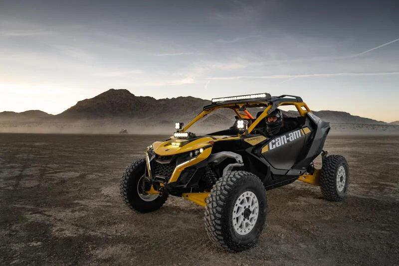 PRP Can-Am Maverick X3 Maverick R Stock Seat Mount & Slider Kit  (Pair) - Installation View