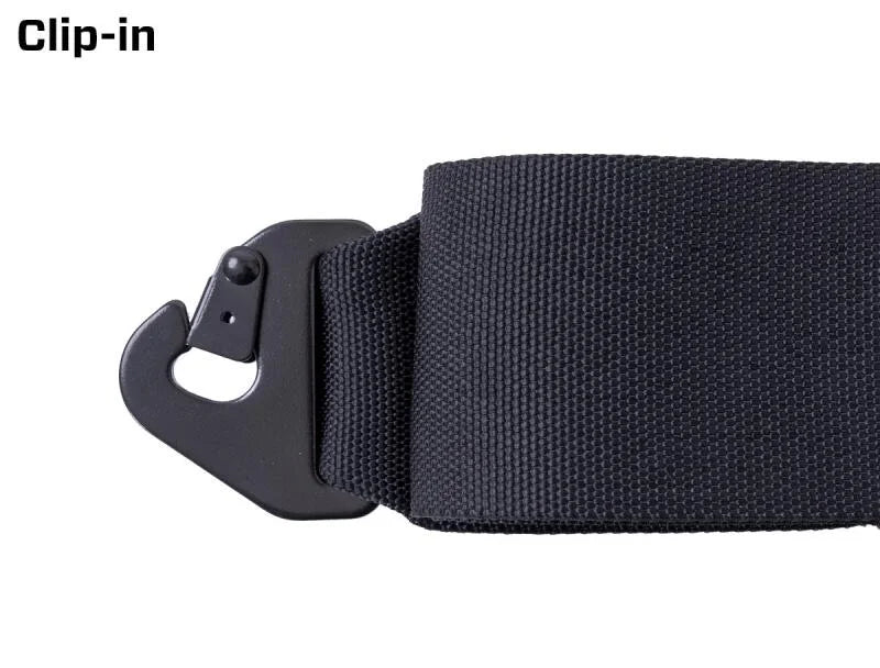 PRP Clip-In Harness Tab- Black - Side View