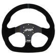 Load image into Gallery viewer, PRP Comp-R D-Shape Suede Steering Wheel - Blue - Main Product View