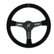 Load image into Gallery viewer, PRP Comp-R Leather Steering Wheel - Black - Side View