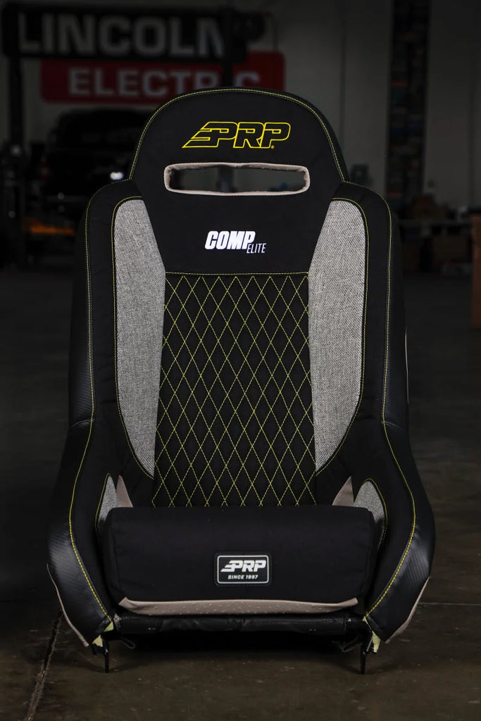 PRP Competition Elite Suspension Seat - Side View