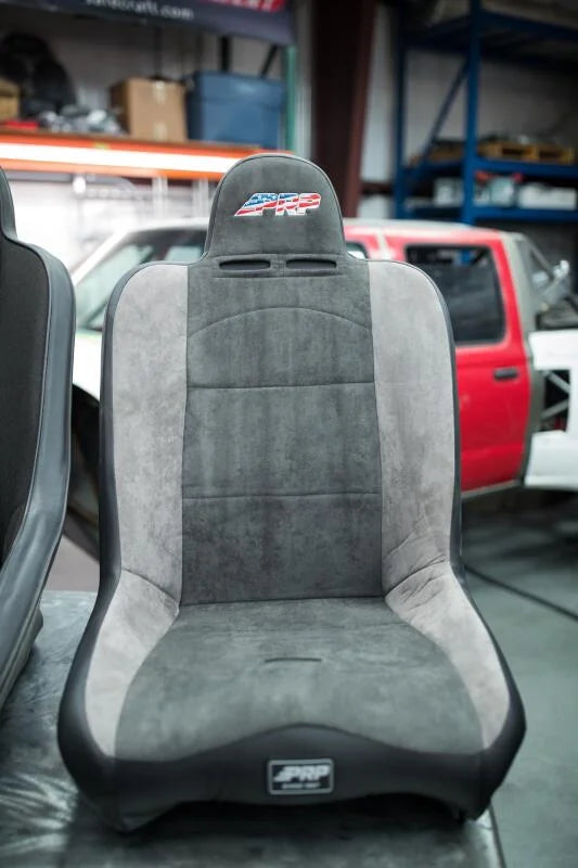 PRP Daily Driver High Back Suspension Seat - Back View