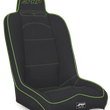Load image into Gallery viewer, PRP Daily Driver High Back Suspension Seat- Black/Green Vinyl
