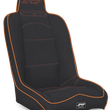 Load image into Gallery viewer, PRP Daily Driver High Back Suspension Seat- Black/Orange Tweed - Side View