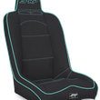 Load image into Gallery viewer, PRP Daily Driver High Back Suspension Seat- Black/Teal Vinyl