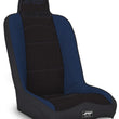 Load image into Gallery viewer, PRP Daily Driver High Back Suspension Seat (Two Neck Slots) - Black / Blue
