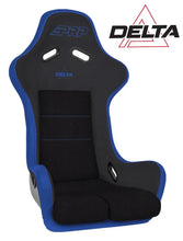 Load image into Gallery viewer, PRP Delta Composite Seat- Black/Blue (PRP Blue Outline/Delta Blue- Blue Stitching/201-263-201-V) - Main Product View