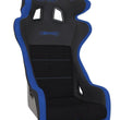 Load image into Gallery viewer, PRP Echo Composite Seat- Black/Blue (PRP Blue Outline/Delta Blue- Blue Stitching)