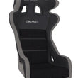 Load image into Gallery viewer, PRP Echo Composite Seat- Black/Grey (PRP Silver Outline/Delta Silver- Silver Stitching)