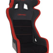 Load image into Gallery viewer, PRP Echo Composite Seat- Black/Red (PRP Red Outline/Delta Red- Red Stitching)