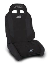 Load image into Gallery viewer, PRP EnduroCrawl Reclining Suspension Seat - Black Suede - Driver - Main Product View