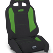 Load image into Gallery viewer, PRP EnduroCrawl Reclining Suspension Seat - Black/Green Vinyl - Driver