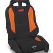Load image into Gallery viewer, PRP EnduroCrawl Reclining Suspension Seat - Black/Orange Vinyl - Driver