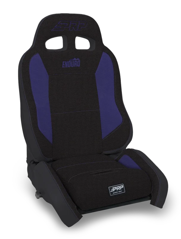 PRP EnduroCrawl Reclining Suspension Seat - Black/Purple Tweed - Passenger - Main Product View