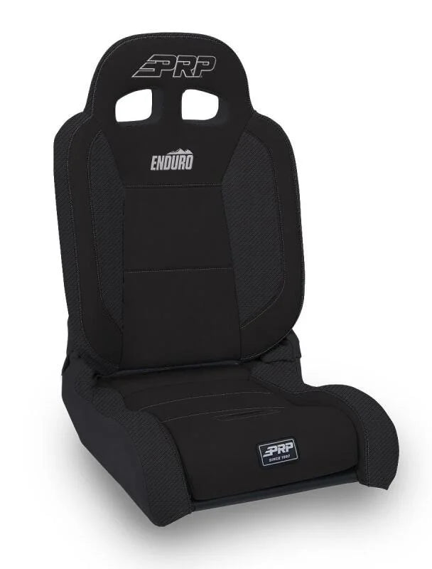 PRP EnduroDaily Reclining Suspension Seat - Black Suede - Passenger - Main Product View