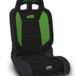 Load image into Gallery viewer, PRP EnduroDaily Reclining Suspension Seat - Black/Green Tweed - Passenger - Main Product View