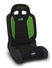 Load image into Gallery viewer, PRP EnduroDaily Reclining Suspension Seat - Black/Green Tweed - Passenger - Main Product View