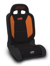 Load image into Gallery viewer, PRP EnduroDaily Reclining Suspension Seat - Black/Orange Tweed - Passenger - Main Product View