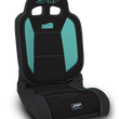 Load image into Gallery viewer, PRP EnduroDaily Reclining Suspension Seat - Black/Teal Tweed - Passenger - Main Product View