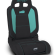 Load image into Gallery viewer, PRP EnduroDaily Reclining Suspension Seat - Black/Teal Vinyl - Driver