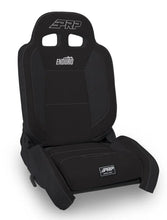 Load image into Gallery viewer, PRP EnduroTrail Reclining Suspension Seat - Black Suede - Passenger - Main Product View