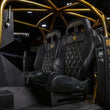 Load image into Gallery viewer, PRP EnduroTrail Reclining Suspension Seat - Gray Tweed - Passenger - Back View