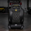 Load image into Gallery viewer, PRP EnduroTrek Reclining Suspension Seat - Black Suede - Driver - Back View