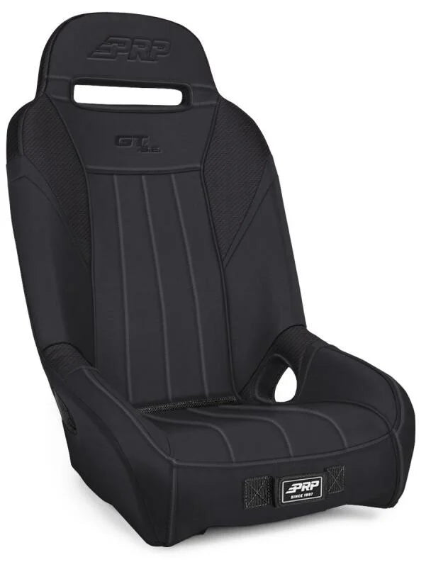 PRP GT/S.E. Rear Suspension Seat- All Black - Main Product View