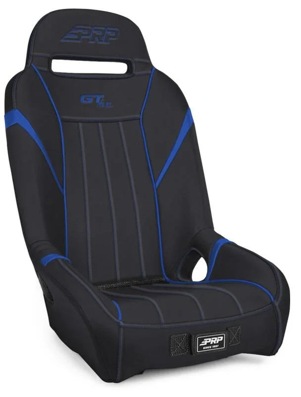 PRP GT/S.E. Rear Suspension Seat- Black/Blue - Main Product View