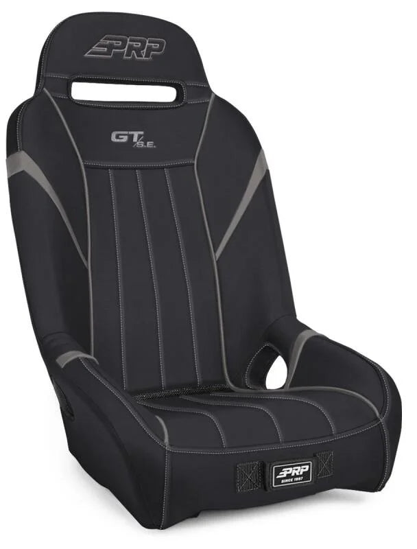 PRP GT/S.E. Rear Suspension Seat- Black/Grey - Main Product View