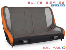Load image into Gallery viewer, PRP Jeep CJ-7/Wrangler YJ Elite Series Suspension Bench Seat - Side View