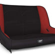Load image into Gallery viewer, PRP Jeep TJ/LJ/JK Low Back Rear Bench - Black/Red - Main Product View